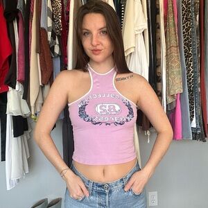 Y2K Racerback Halter Tank